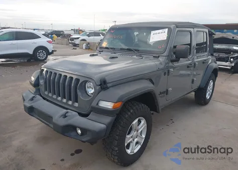 2021 Jeep Wrangler Unlimited Sport S 4X4 from USA, damaged, VIN 1C4HJXDN9MW832583